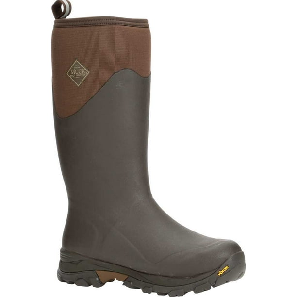 Muck Boots ARCTIC ICE TALL Mens Outdoor Waterproof Rubber Wellington Boots Brown